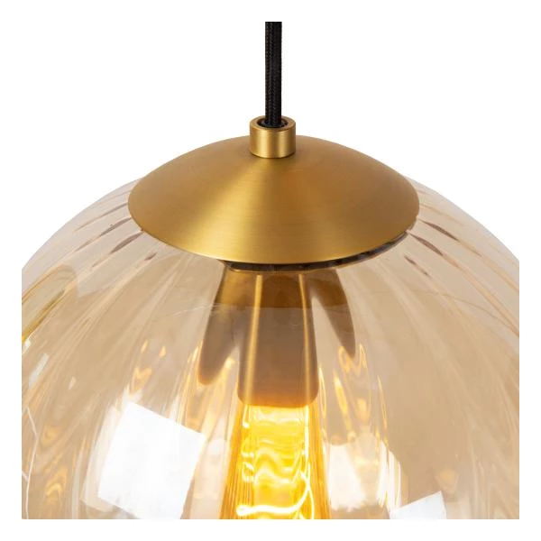 Lucide MONSARAZ - Pendant light - 4xE27 - Green - detail 3